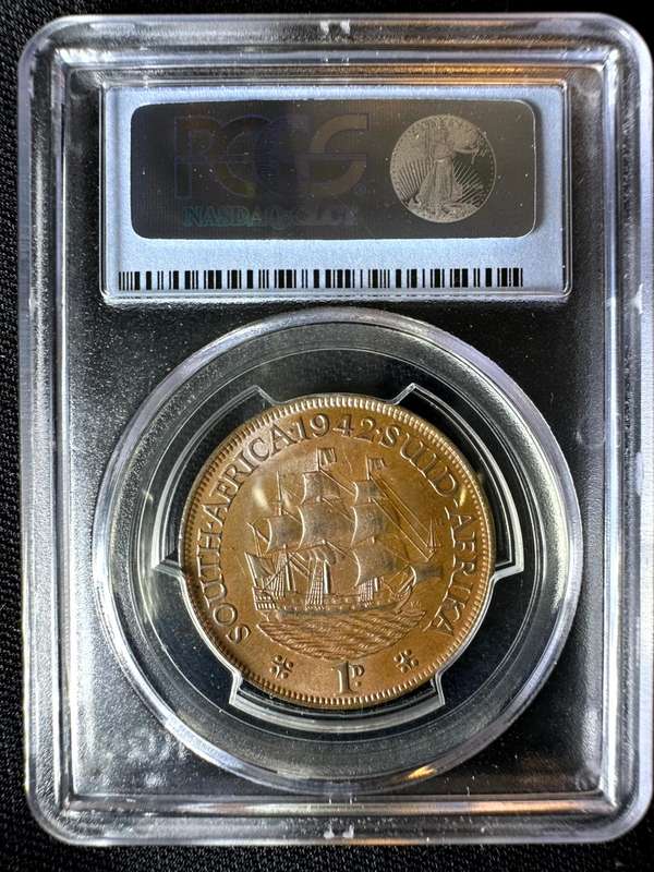 1942***Penny***MS63BN***PCGS