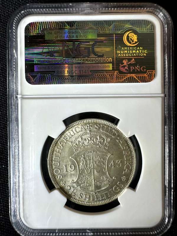 1943***2.5S***AU58***NGC