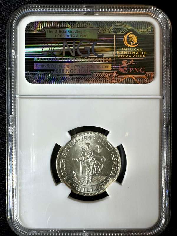 1943***Shilling***MS63***NGC Nortje Collection - this is a find