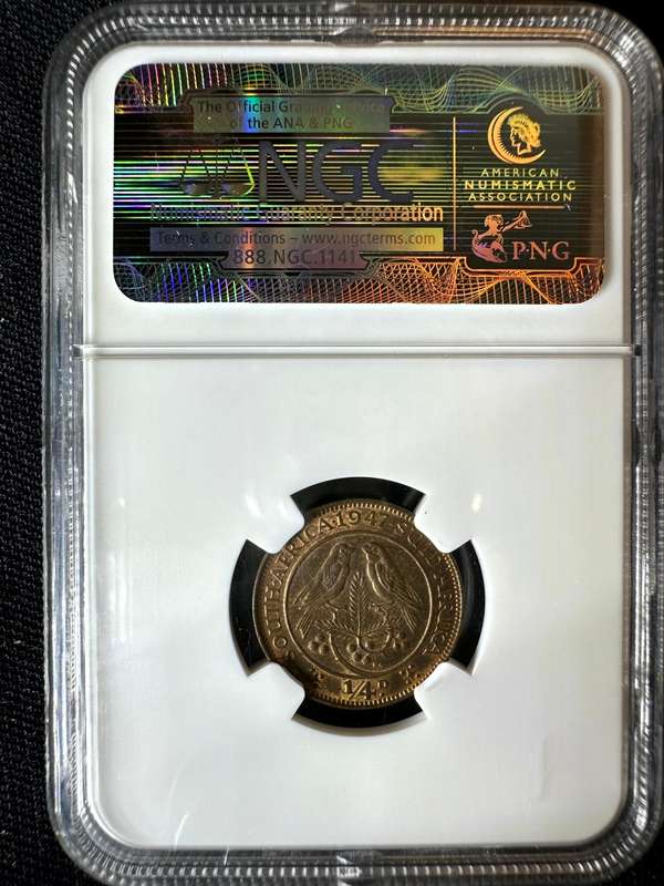 1947***1/4P***MS62RB***NGC
