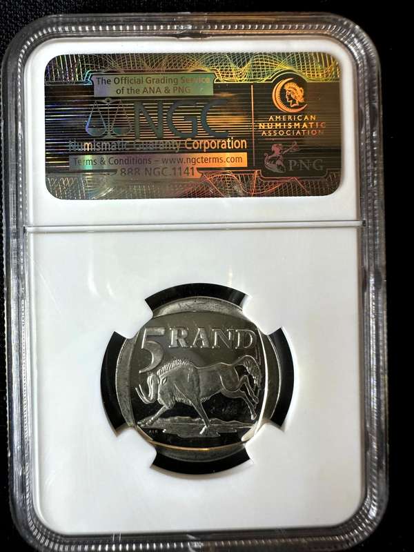 2000***R5 Smiling Mandela***PL64***NGC