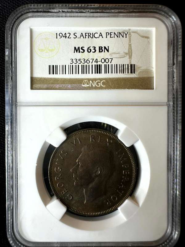 1942***Penny***MS63BN***NGC