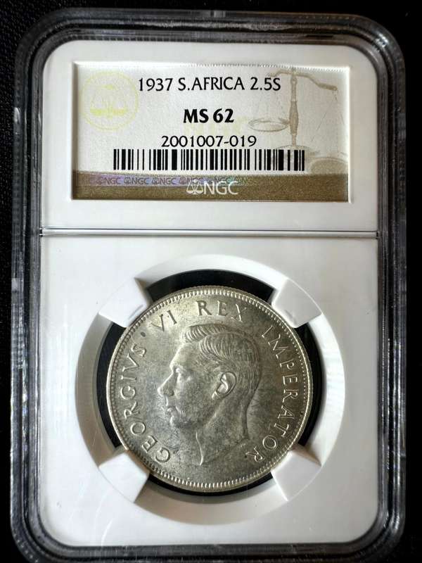 1937 2.5S MS62 NGC