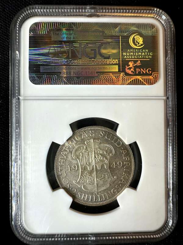 1949***2 Shilling***PF66***NGC mintage of only 800