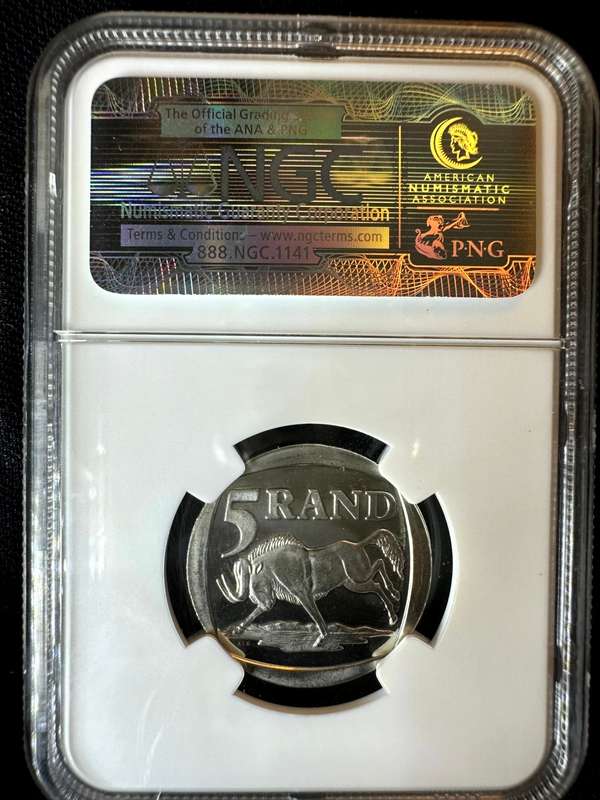 2008***R5 Mandela 90th Birthday***PL64***NGC