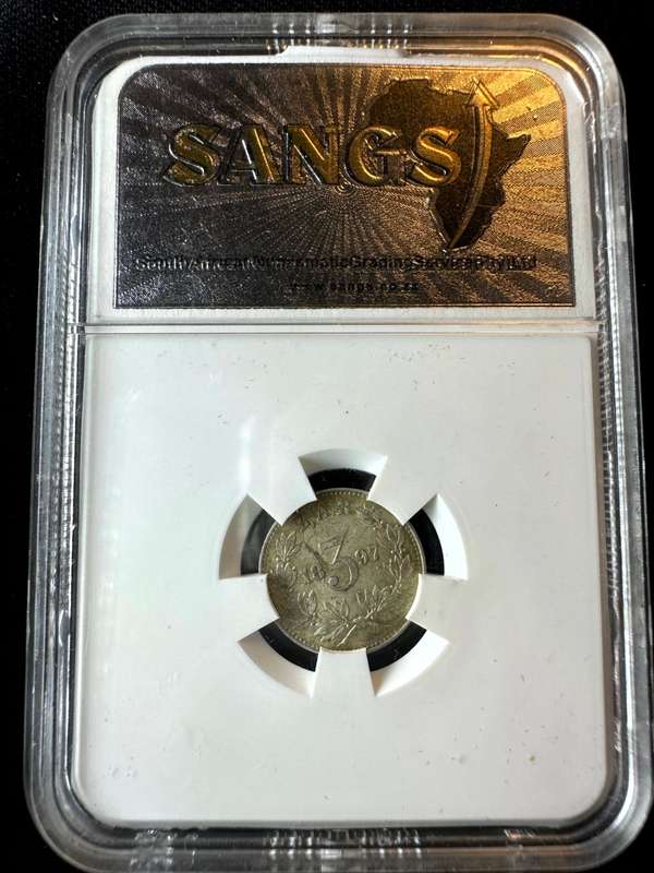 1897***3P***MS62 Error***Rotated die