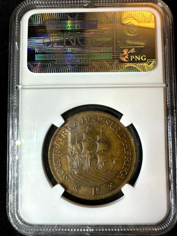 1942***Penny***MS63BN***NGC