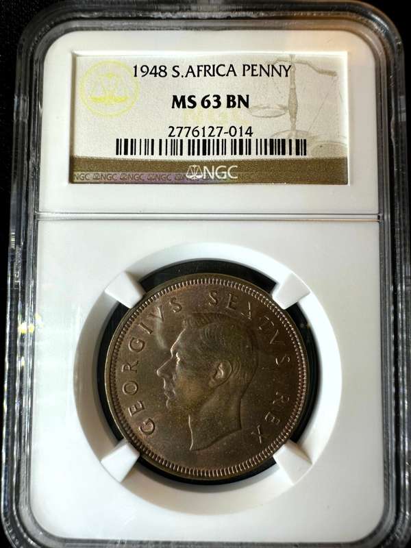 1948***Penny***MS63BN***NGC