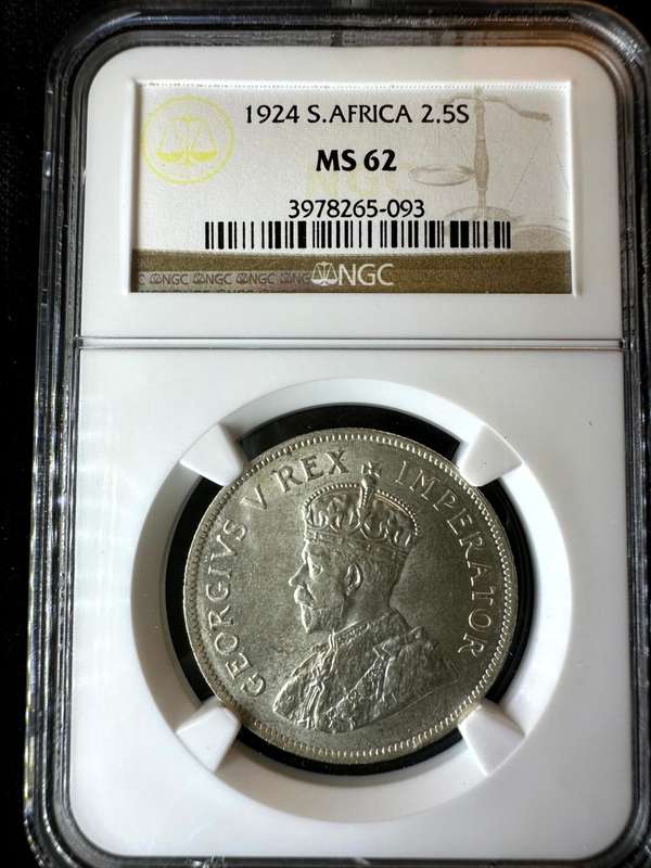 1924 2.5S MS62 NGC