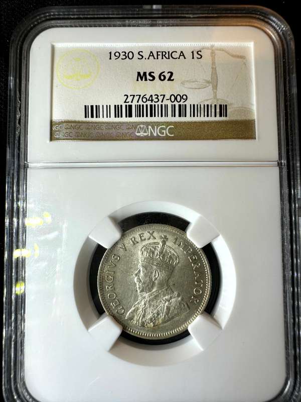 1930***Shilling***MS62***NGC