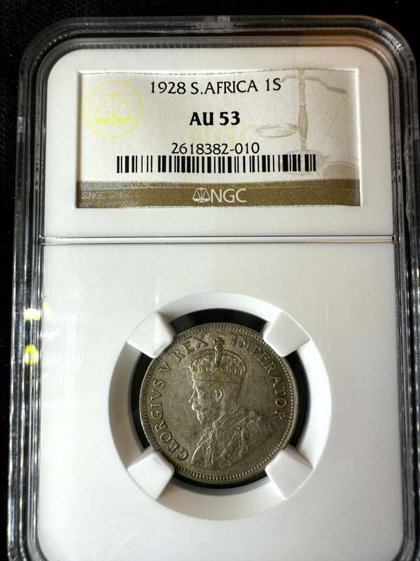 1928***Shilling***AU53***NGC