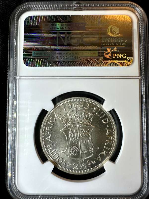 1958***2.5S***MS62***NGC