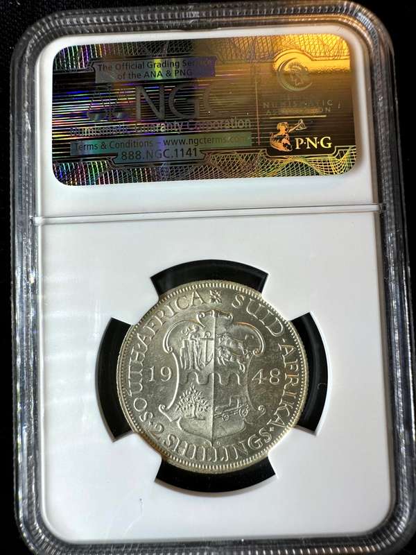 1948***2 Shilling***MS63***NGC