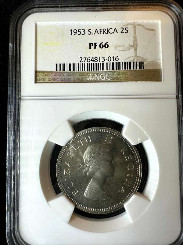 1953***2 Shilling***PF66***NGC
