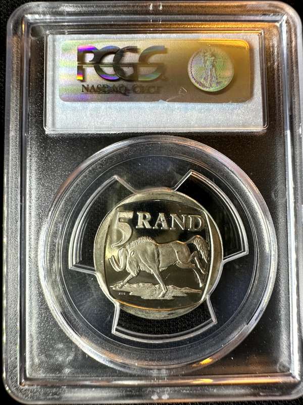 2000***R5 Smiling Mandela***PL66***NGC