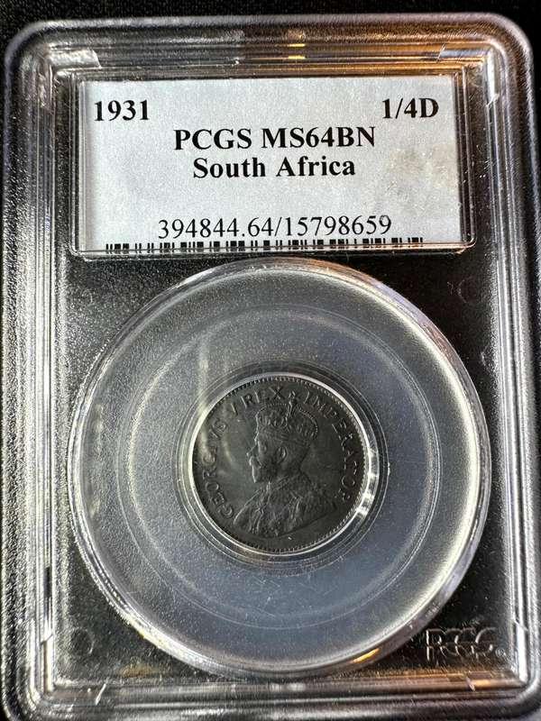 1931***1/4d***MS64BN***PCGS