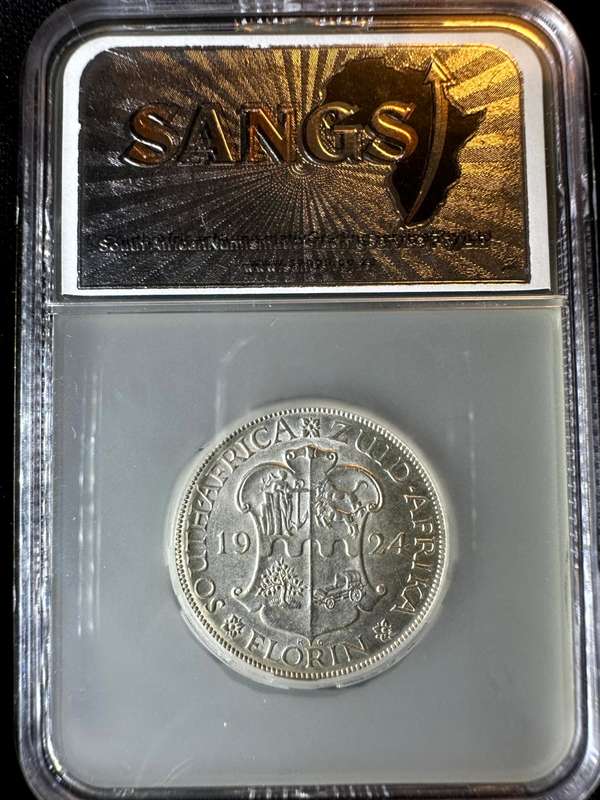 1924***2 Shilling***MS62***SANGS