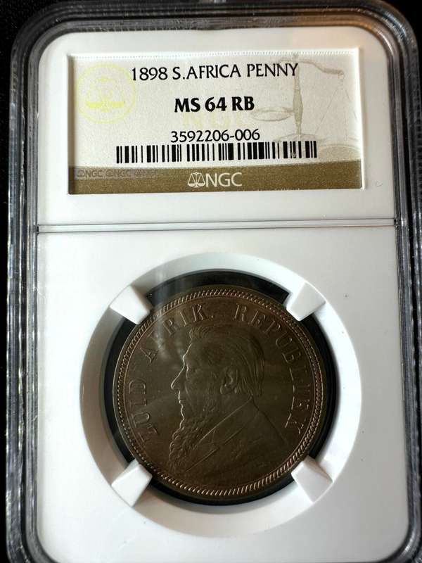 1898***Penny***MS64RB***NGC