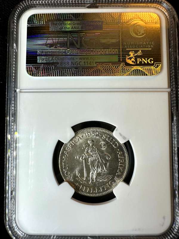1932***Shilling***MS63***NGC