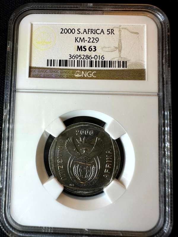 2000***R5 KM-229***MS63***NGC - few graded