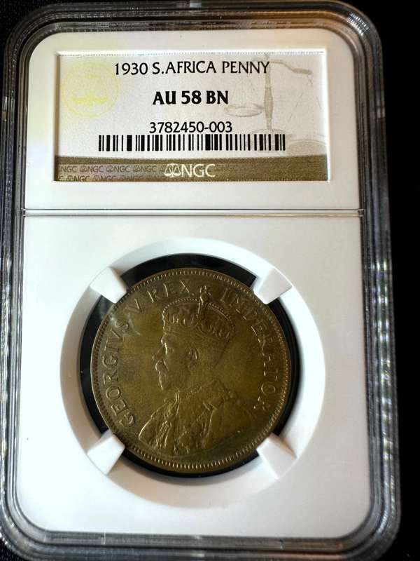 1930***Penny***AU58BN.***NGC correctly graded and stunning