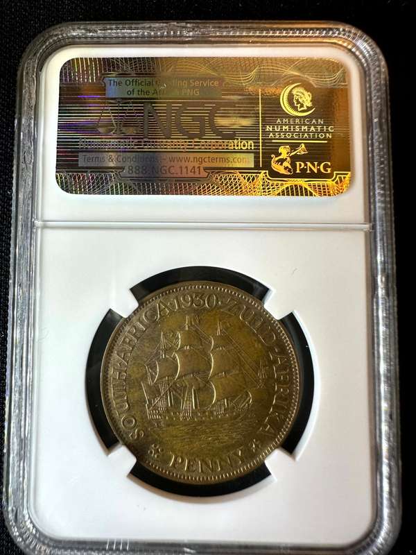 1930***Penny***AU58BN.***NGC correctly graded and stunning