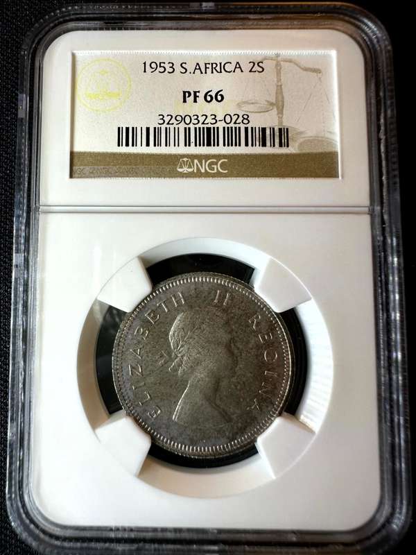 1953***2 Shilling***PF66***NGC