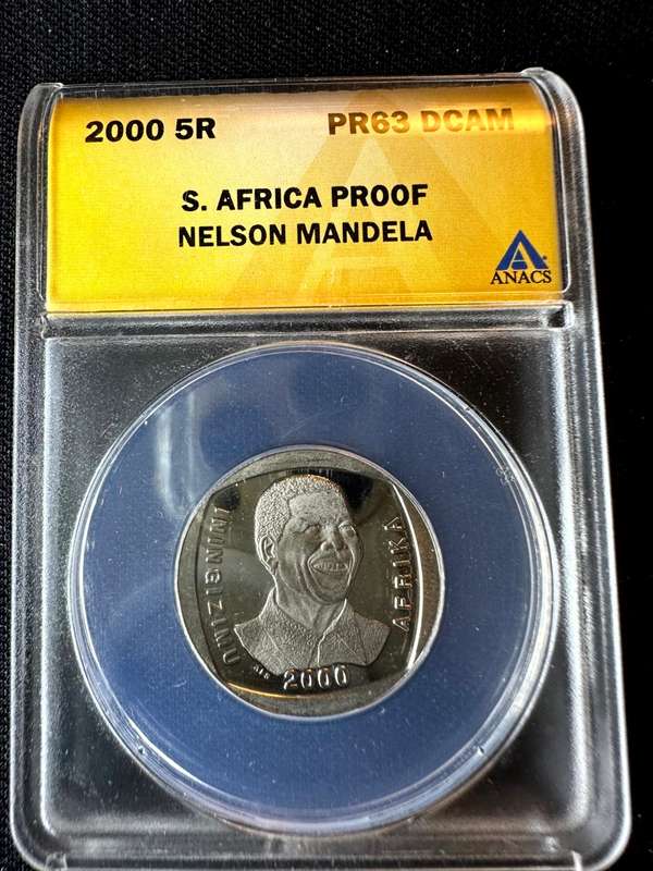 2000***R5 Smiling Mandela***PF63***ANACS