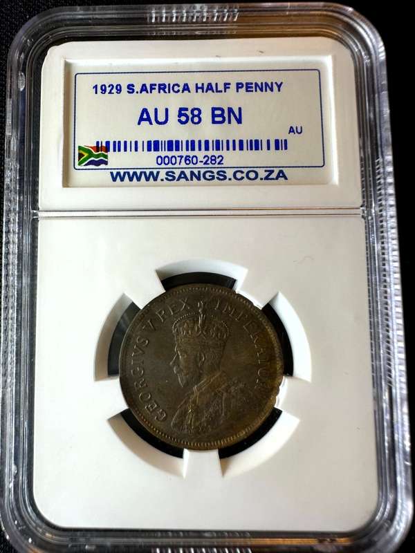 1929***1/2P***AU58BN.***NGC