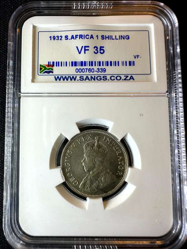 1932***Shilling***VF35***NGC