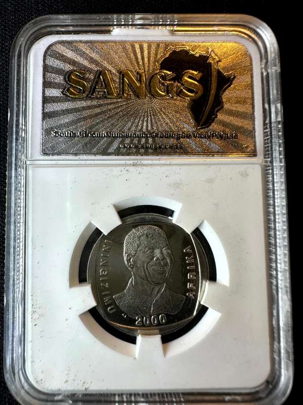 2000***R5 Smiling Mandela***PF63***SANGS