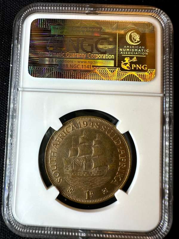 1948***Penny***MS63RB***NGC