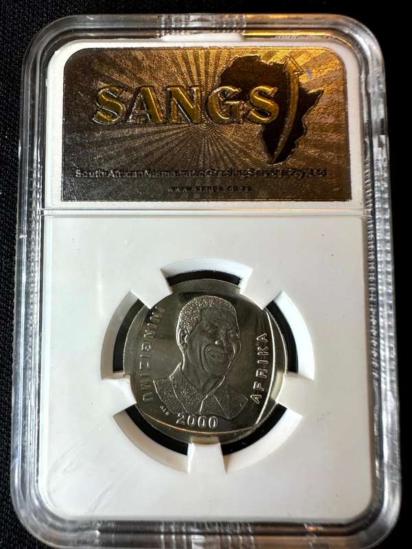 2000***R5 Smiling Mandela***PF63***SANGS