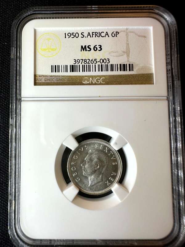 1950***6P***MS63***NGC