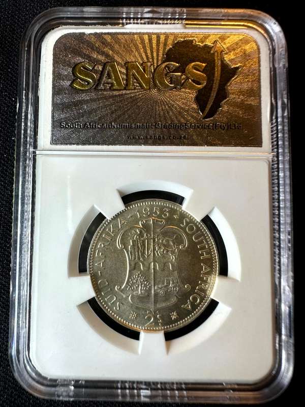 1953***2 Shilling***MS63***SANGS