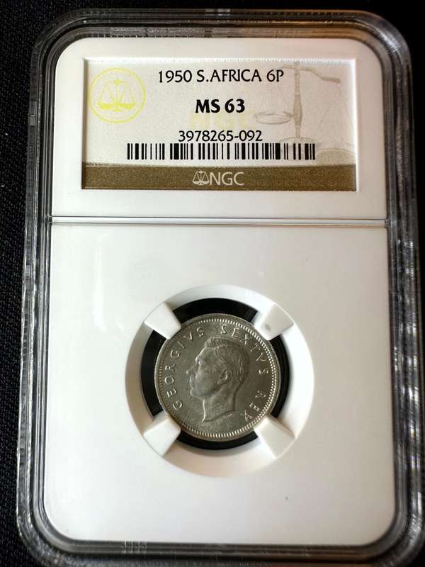 1950***6P***MS63***NGC