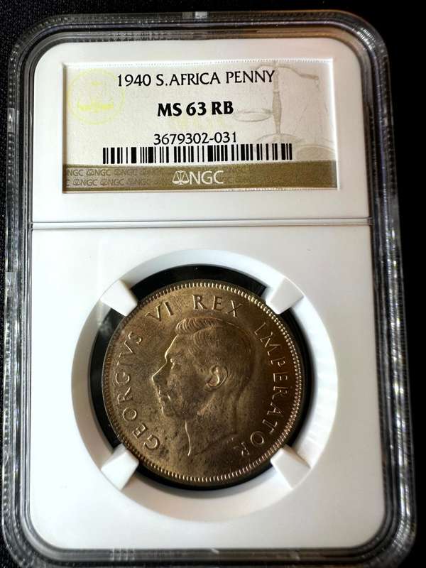 1940***Penny***MS63RB***NGC