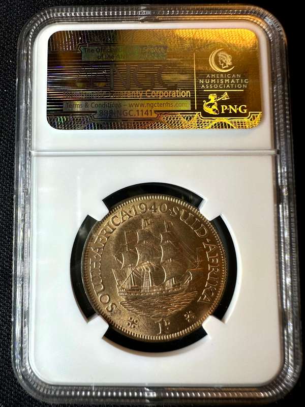 1940***Penny***MS63RB***NGC