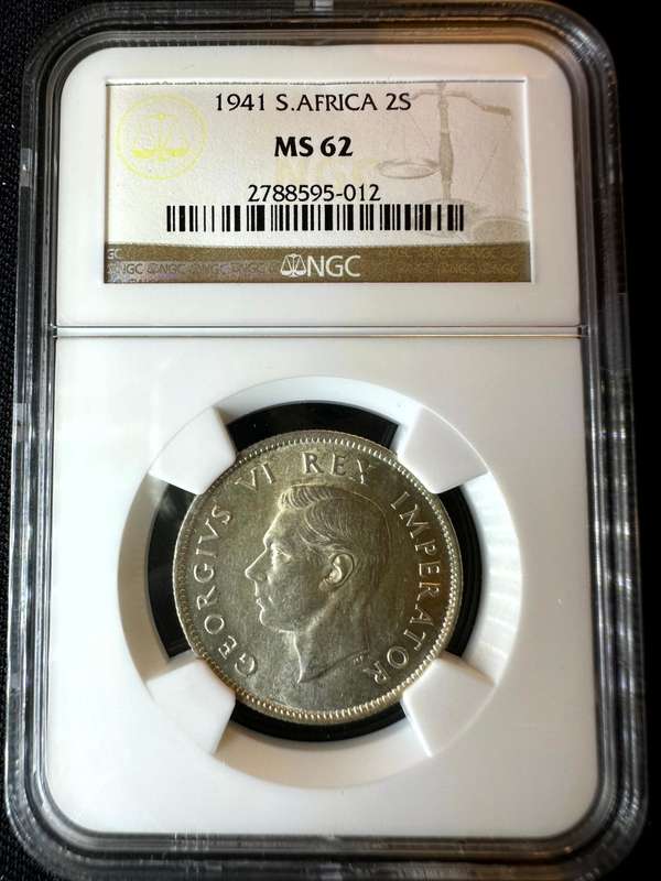 1941***2 Shilling***MS62***NGC