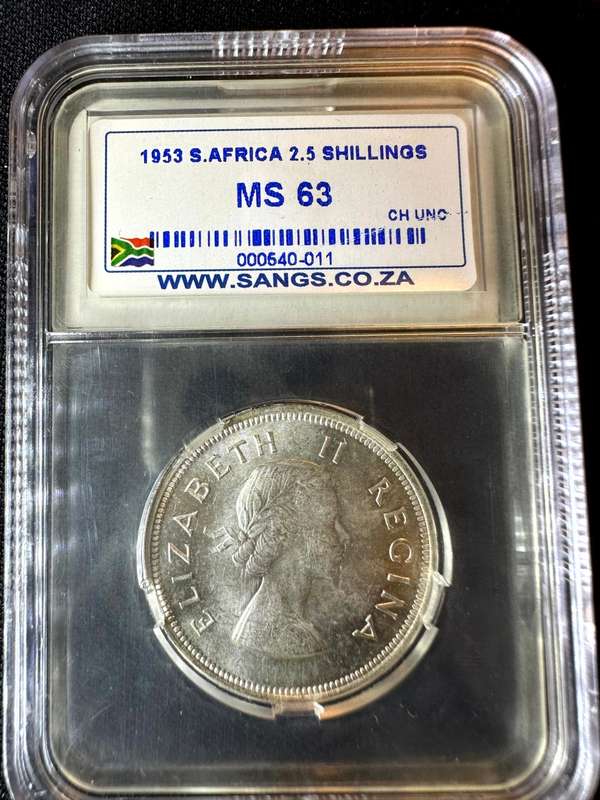 1953***2.5S***MS63***SANGS