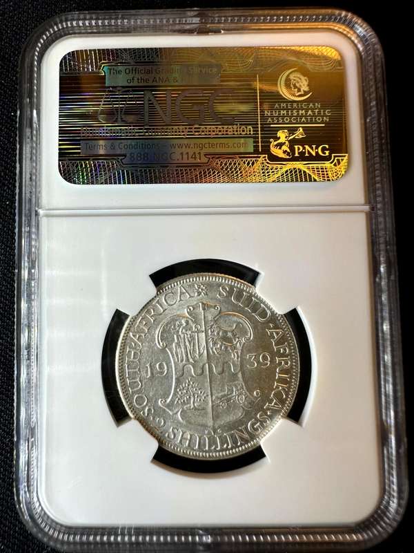 1939***2 Shilling***AU53***NGC