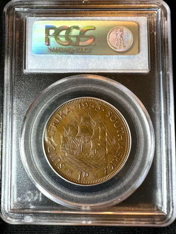 1955***Penny***MS63BN***PCGS
