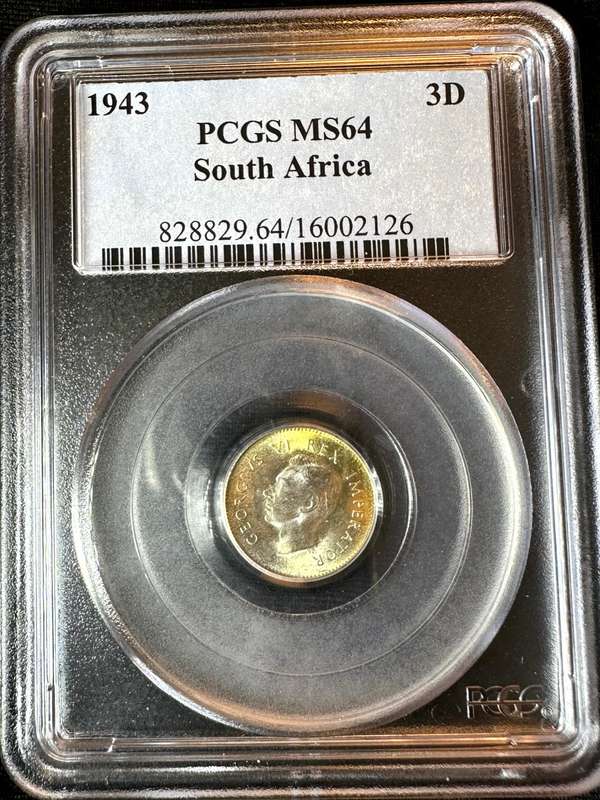 1943***3P***MS63***PCGS