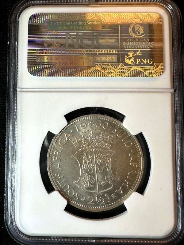 1960***2.5S***MS63***NGC