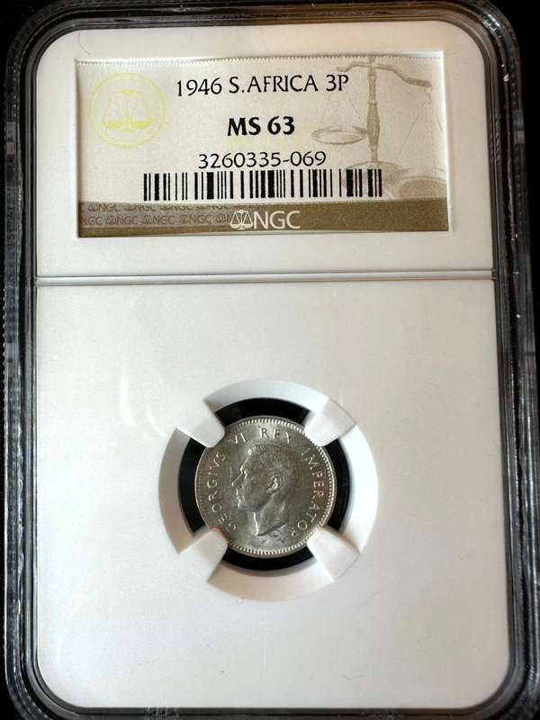 1946***3P***MS63***NGC