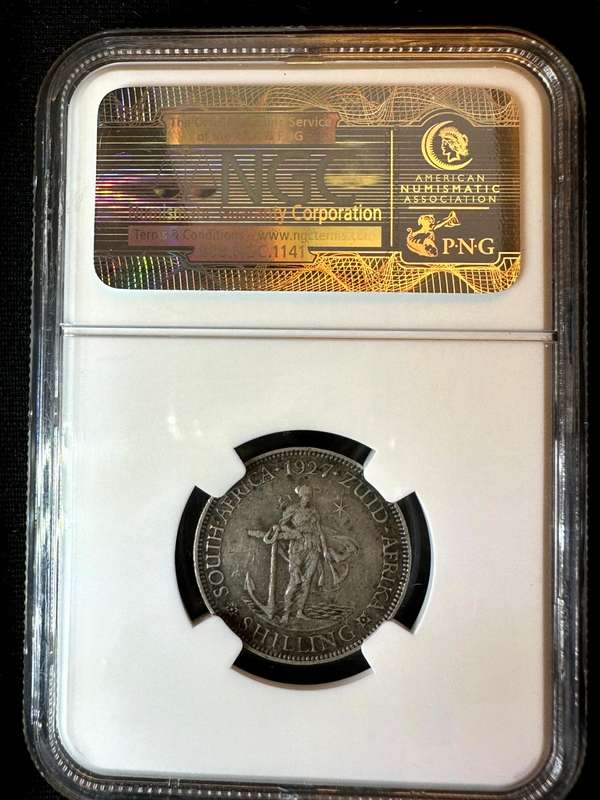 1927***Shilling***XF40***NGC