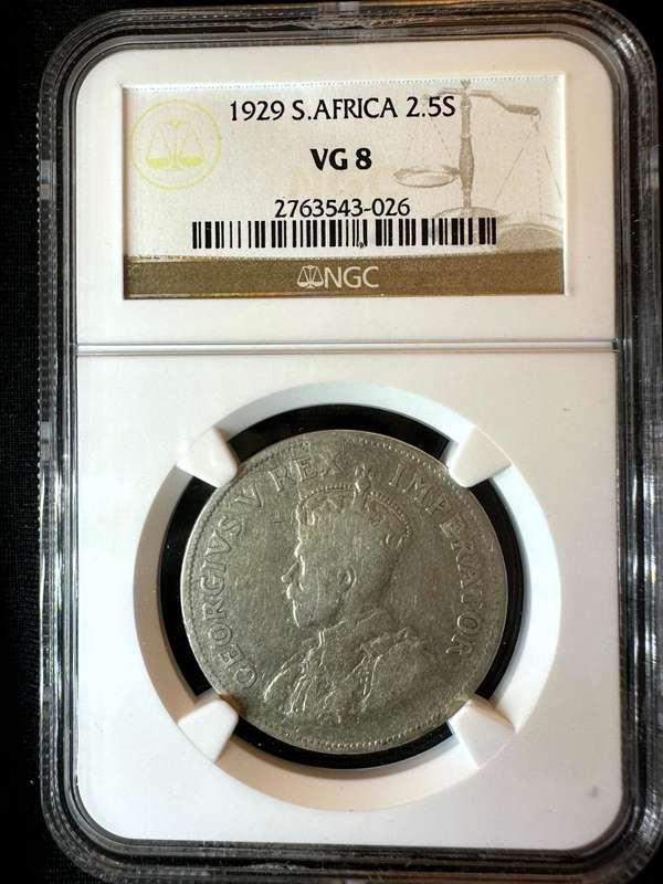 1929***2.5S***VG8***NGC filler coin