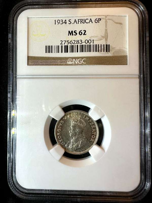 1934***6P***Ms62***NGC