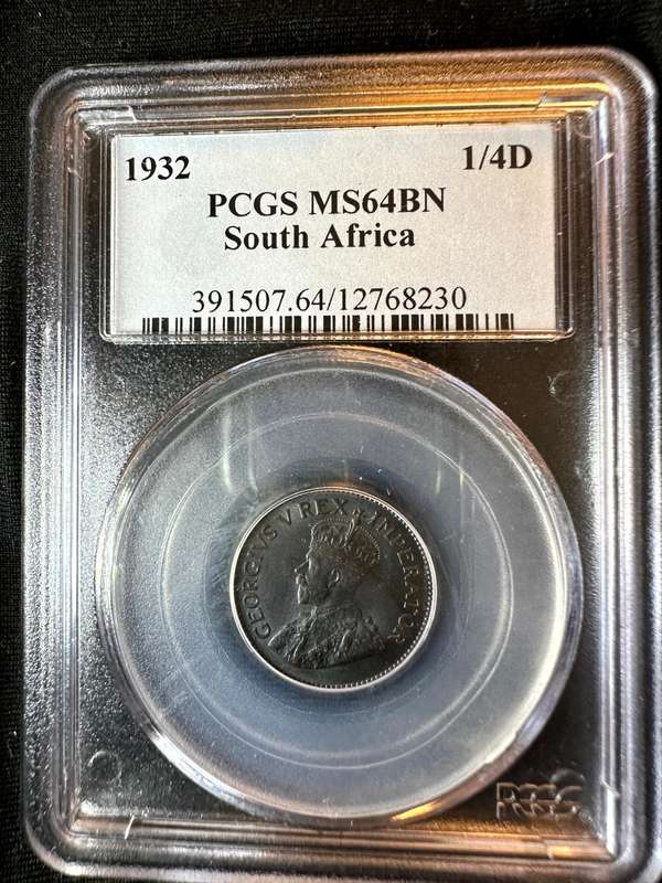 1932***1/4P***MS64BN***PCGS