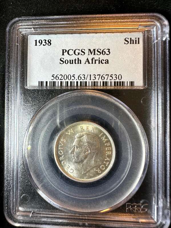 1938***Shilling***MS63***NGC